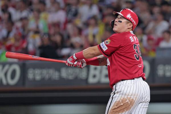 KIA 타이거즈의 최고령 최형우(사진=KIA)