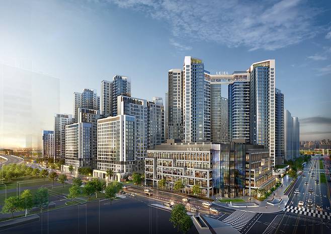 잠실 르엘 투시도. /롯데건설