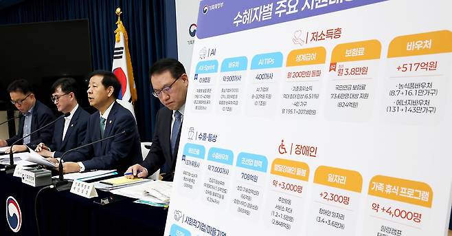 구윤철 경제부총리 겸 기획재정부 장관이 지난 28일 세종시 정부세종청사 중앙동에서 열린 2026년 예산안 및 2025-2029 국가재정운용계획을 발표하고 있다. 2025.8.29/뉴스1