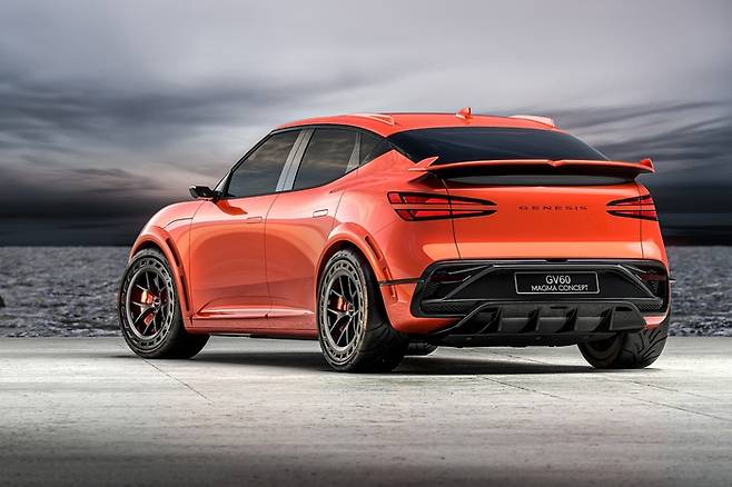 제네시스 GV60 마그마 콘셉트 모델