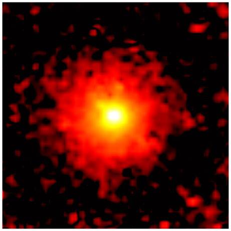 8월 7~15일 스피어엑스우주망원경으로 본 아틀라스혜성. 미국항공우주국 제공