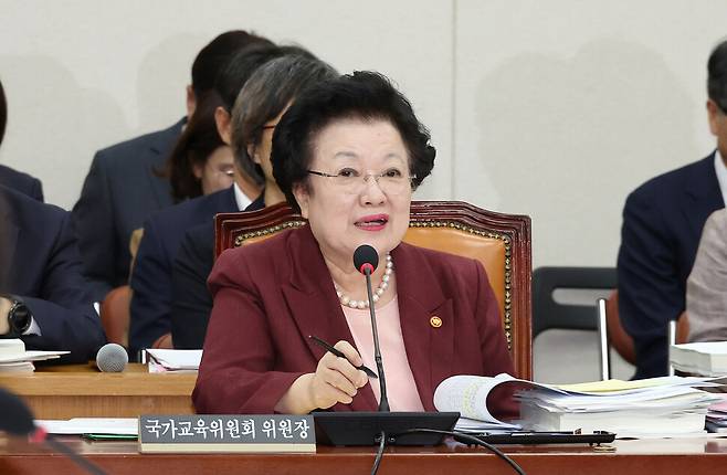 이배용 국가교육위원장. 연합