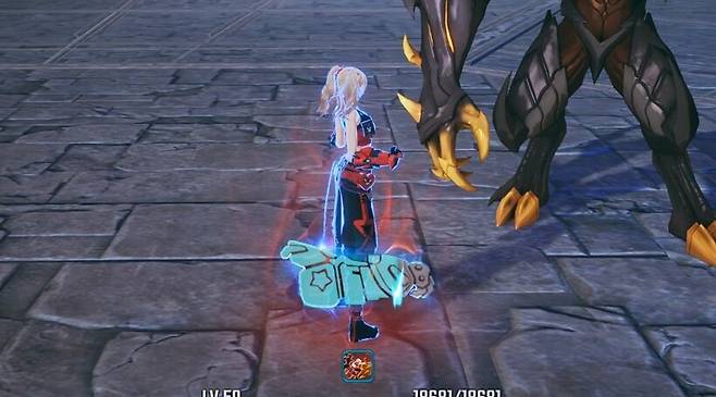 ▲ 풀 버스트 게이지를 활용, 강화 일반 스킬과 코어 반복을 주력으로 사용한다