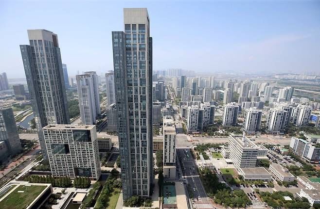 송도국제도시 전경 /인천경제자유구역청