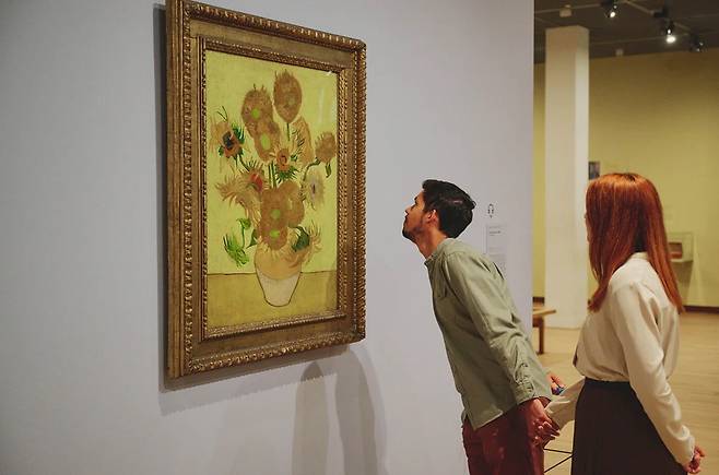 빈센트 반 고흐의 그림 '해바라기'./사진=반 고흐 미술관 홈페이지