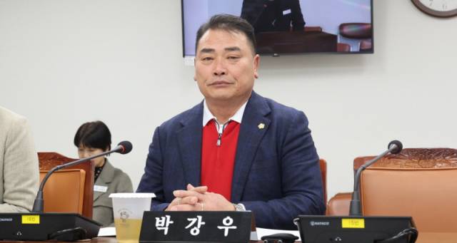 ▲박강우 창원시의회 의원. ⓒ프레시안(조민규)