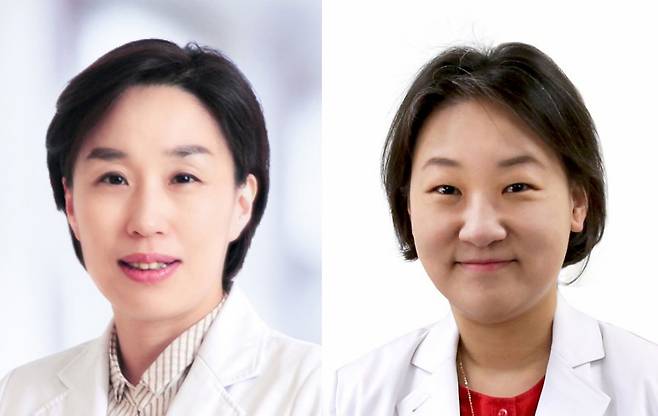 이유진 서울대병원 정신건강의학과 교수와 신애선 서울의대 예방의학교실 교수(왼쪽부터).