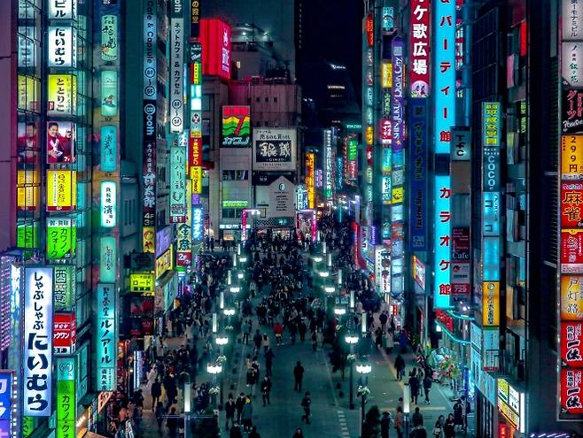 일본 도쿄의 한 거리. 위 사진은 기사와 직접적인 관련 없음. 언스플래시
