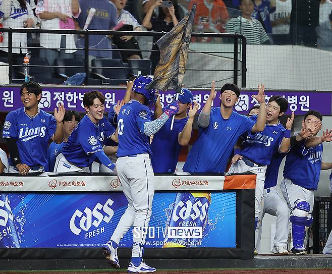 ▲ 50홈런-150타점이라는 역사적인 시즌을 조준하고 있는 르윈 디아즈 ⓒ곽혜미 기자