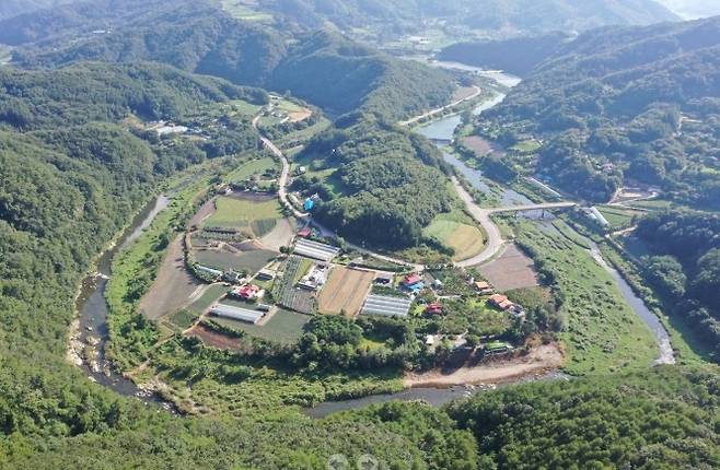 강림면 간평삼거리 [횡성군 제공. 재판매 및 DB 금지]