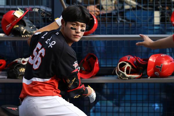 올시즌 15홈런을 기록한 오선우(사진=KIA)