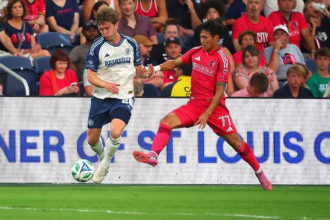 정상빈(세인트루이스). 사진=AFPBB NEWS