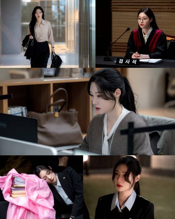 배우 정채연이 국어책을 읽는 듯한 말투로 시청자들의 작품을 향한 몰입감을 떨어뜨리고 있다. /㈜비에이엔터테인먼트, SLL, 스튜디오S