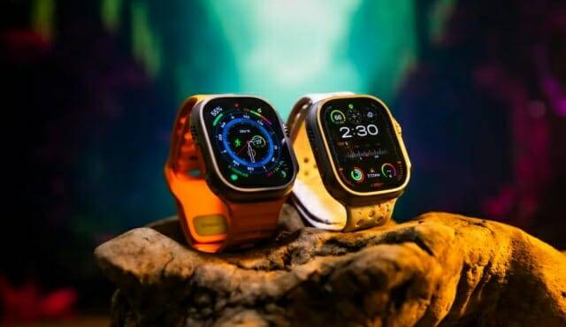 오리지널 애플워치 울트라(좌측)와 애플워치 울트라2 (사진=씨넷)