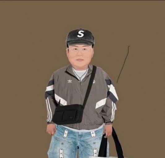 '영포티 룩'의 전형으로 꼽히는 캐릭터. /인터넷 커뮤니티 캡처