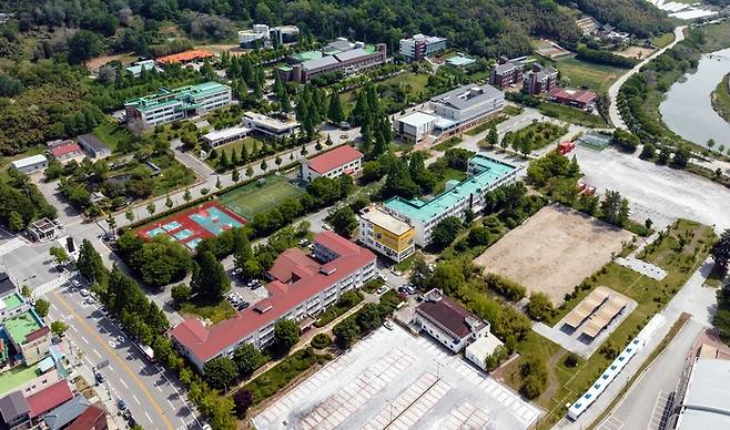 국립목포대 담양캠퍼스 전경.