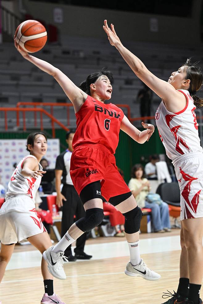 [서울=뉴시스] 여자프로농구 부산 BNK의 이소희. (사진=WKBL 제공)