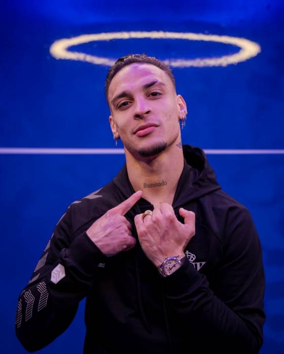 14일(한국시간) 벨기에 헹크에서 열린 2024~2025시즌 유럽축구연맹(UEFA) 유로파컨퍼런스리그(UECL) 32강 경기가 끝난 뒤 안토니. /사진=레알 베티스 공식 사회관계망서비스(SNS)