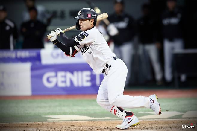 KT 위즈 외야수 안치영. /사진=KT 위즈 제공