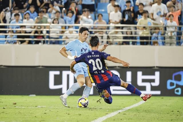 대구FC 박대훈의 두 번째 득점 장면. 대구FC 제공