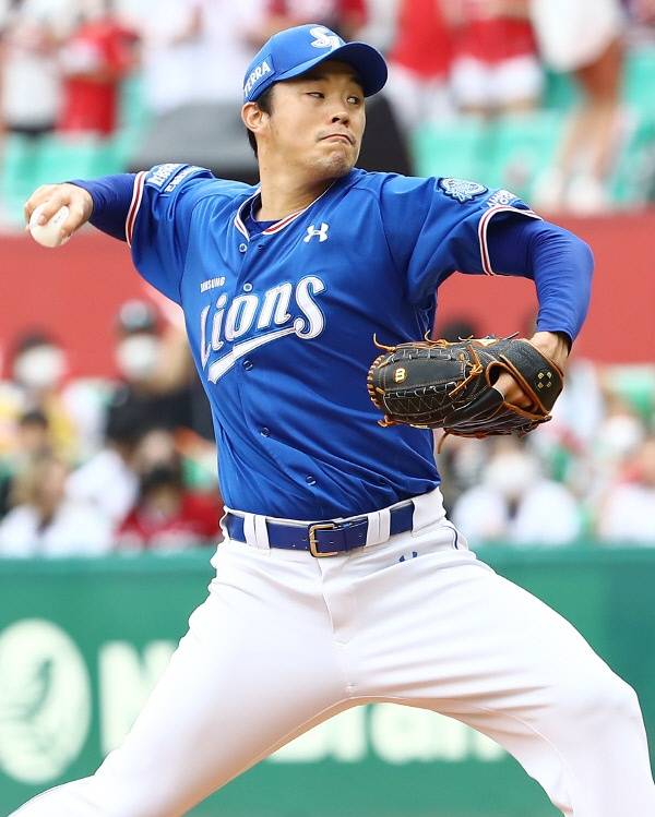 삼성에서 활약하던 당시 장필준