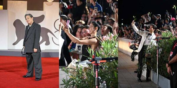 '어쩔수가없다' 박찬욱 감독,&nbsp;손예진, 박희순