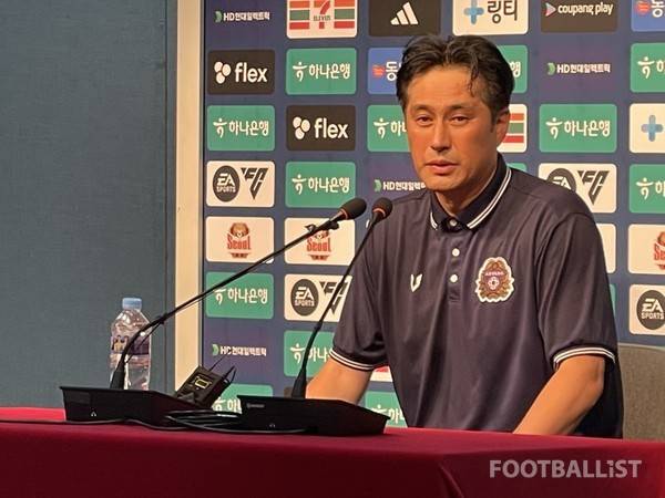 유병훈 FC안양 감독. 김희준 기자