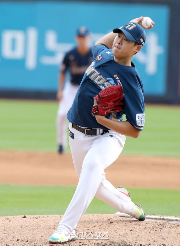 오는 2일 수원 KT 위즈전 선발 투수로 내정된 NC 김태경. IS 포토