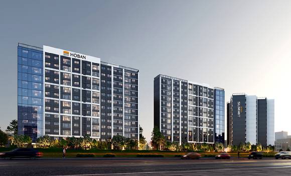 서울 양천구 신월동 144-20번지 가로주택정비사업 투시도. [사진=호반건설]