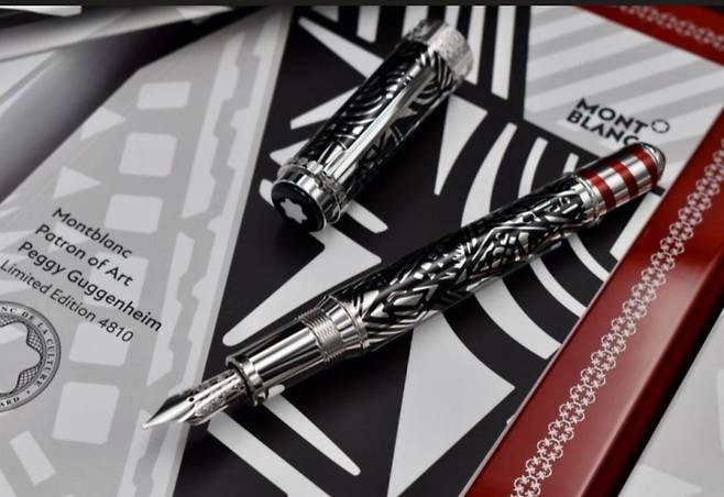 만년필로 유명한 몽블랑. 프랑스어 브랜드 이름과 달리 독일 기업이다. /리치몬트 제공