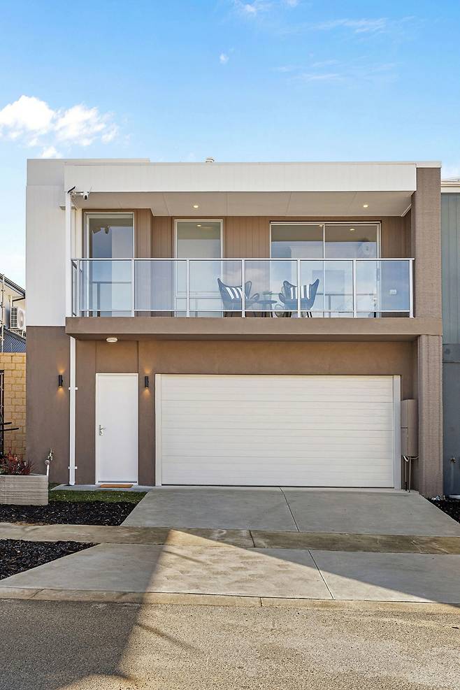 호주에서 3D 프린터만으로 건설된 최초의 2층 주택. 콘텍 오스트레일리아 제공