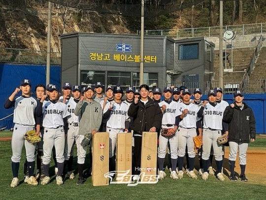 경남고 야구부 선수단 / 사진=연합뉴스