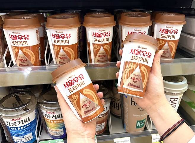 서울우유의 ‘커피포리’. [사진 출처 = BGF리테일]