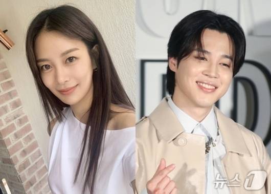 그룹 BTS(방탄소년단) 멤버 지민 측이 배우 송다은과의 열애설에 대해 현재 교제하는 사이가 아니라고 밝혔다. /사진=뉴스1