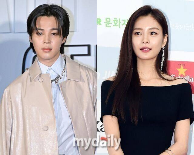 방탄소년단 지민, 송다은 / 마이데일리