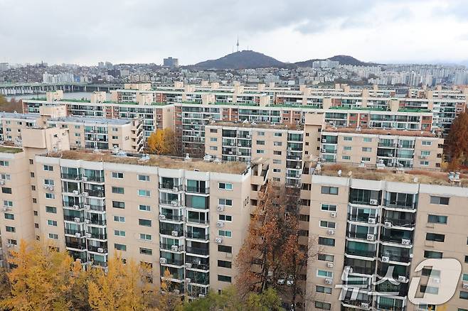 서울 강남구 압구정2구역의 모습.(자료사진)/뉴스1 ⓒ News1 신웅수 기자