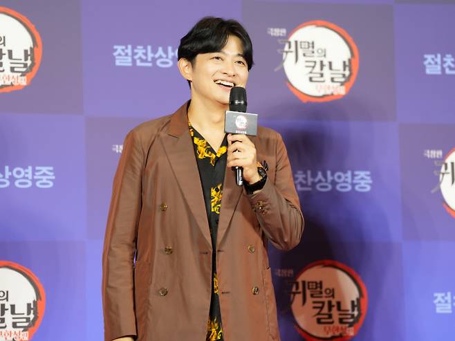 ‘귀멸의 칼날: 무한성편’ 하나에 나츠키x시모노 히로 성우 내한 (제공: CJ ENM)