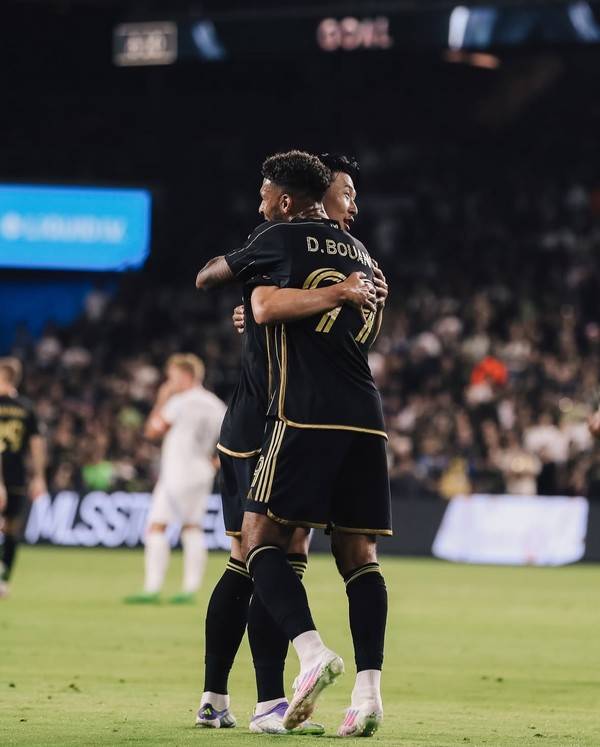 손흥민과 드니 부앙가. LAFC 인스타그램 캡처