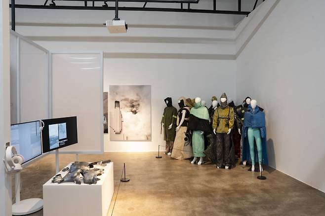 '2025 광주디자인비엔날레' 이탈리아 응용예술디자인대학(IAAD, Istituto d'Arte Applicata e Design) 작품 설치 전경. /광주디자인비엔날레