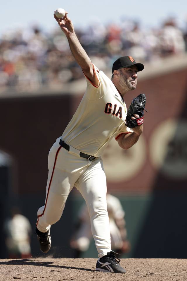 샌프란시스코 자이언츠의 투수 저스틴 벌랜더. AP뉴시스