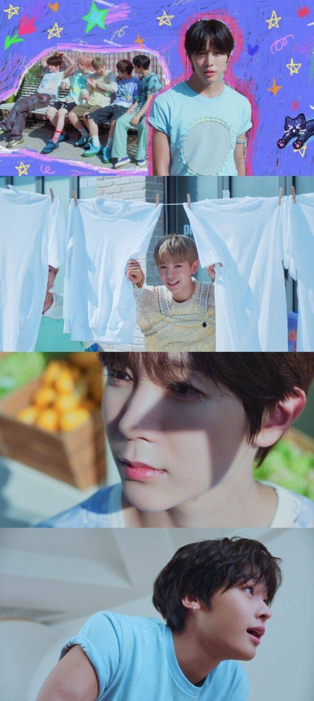 그룹 NCT 위시 '컬러' 뮤직비디오/SM엔터테인먼트