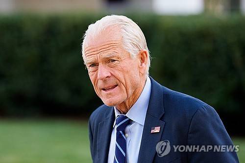 피터 나바로 백악관 무역·제조업 담당 고문 [EPA=연합뉴스 자료사진]