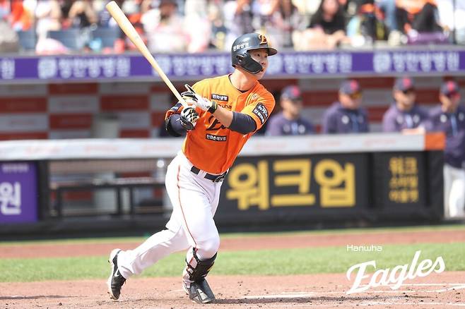 ▲ 김인환 ⓒ한화 이글스