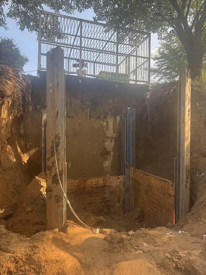 ▲ 사고현장/사진제공=독자