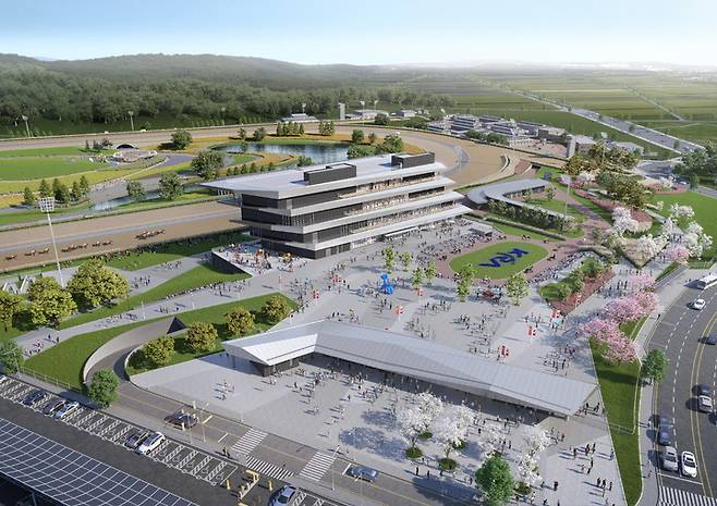 영천경마공원 조감도(사진 한국마사회 제공)