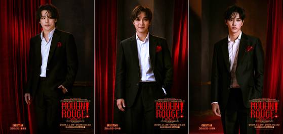 배우 홍광호, 이석훈, 차윤해(왼쪽부터). CJ ENM 제공.