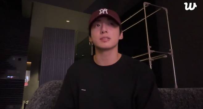 방탄소년단 정국(위버스 영상 갈무리)