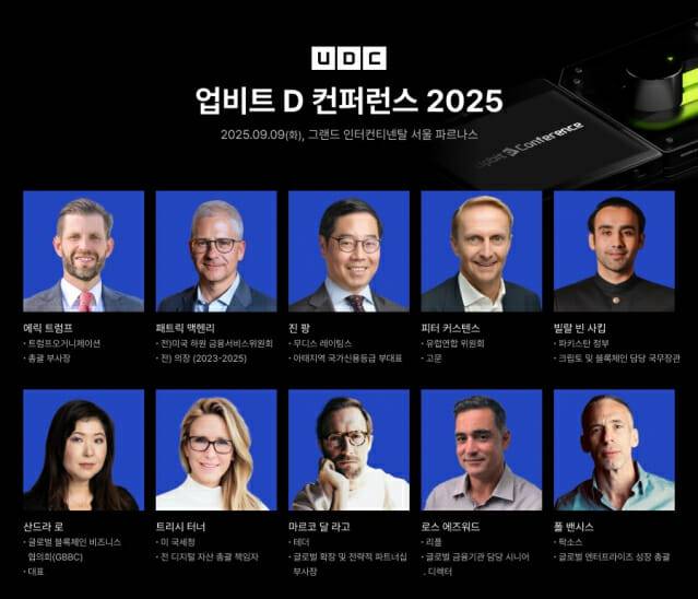 UDC 2025 주요 연사 라인업