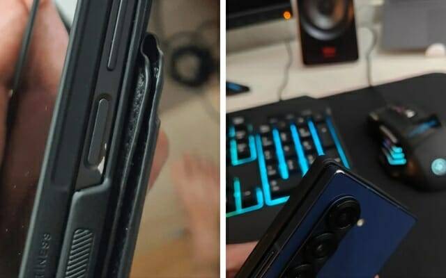 삼성 갤럭시Z폴드 6 일부서 페인트 벗겨짐 현상이 일어났다. (사진=레딧 사용자 @ Hungry_Low_3149, @ Tiny-Holiday-4625)