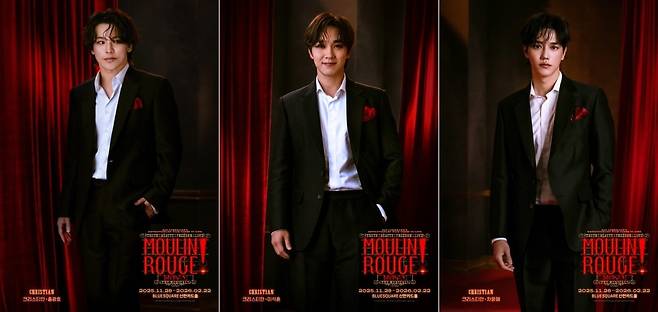 '물랑루즈!' 홍광호, 이석훈, 차윤해 /사진=CJ ENM 제공